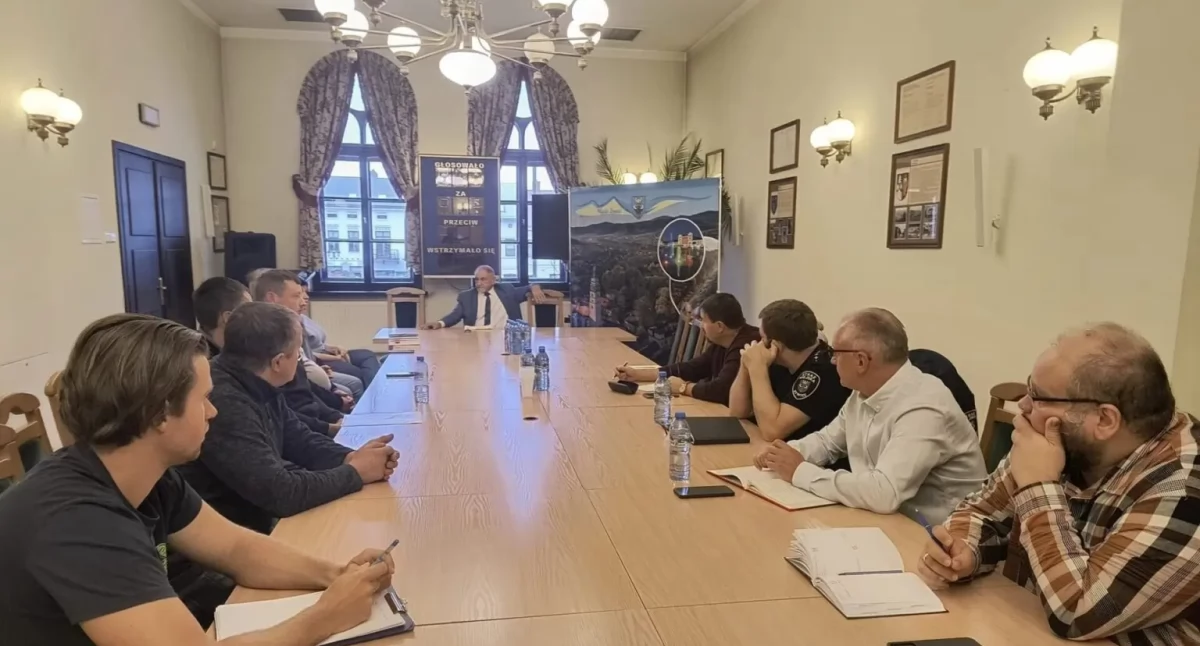 Pozostałe,  Sztab Kryzysowy Żywcu Działania Prewencyjne Organizacyjne - zdjęcie, fotografia