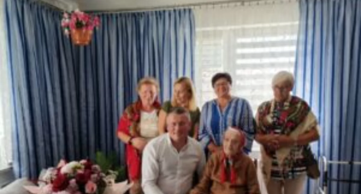 Zdrowie,  104 urodziny Władysławy najstarszej Mieszkanki Gminy Łękawica! - zdjęcie, fotografia