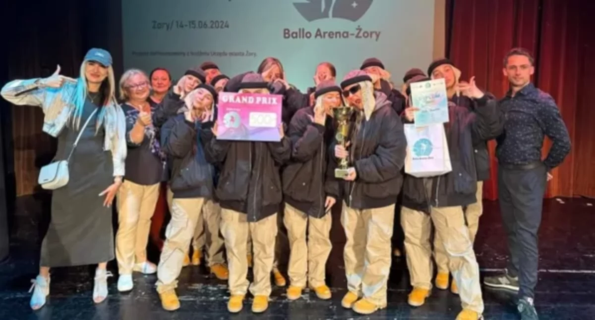 Nasze Sprawy Żywiec, Sukcesy Szkoły Ruchu Tańca Dance Międzynarodowym Festiwalu Tanecznym Ballo Arena Żory - zdjęcie, fotografia