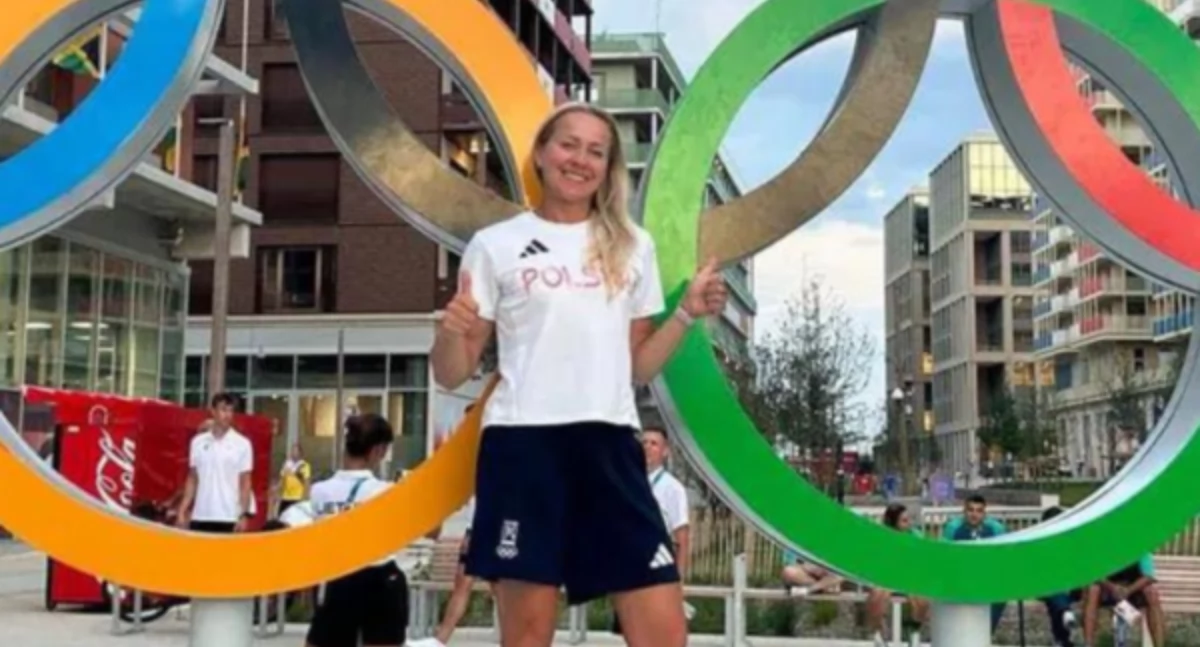 Pozostałe, Wioleta Myszor Rozpoczyna Walkę Igrzyskach Olimpijskich Paryżu - zdjęcie, fotografia