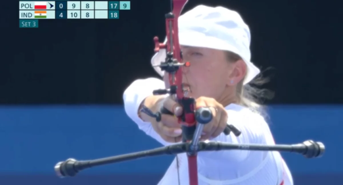 Pozostałe, Wioleta Myszor kończy udział turnieju olimpijskim miejscu - zdjęcie, fotografia