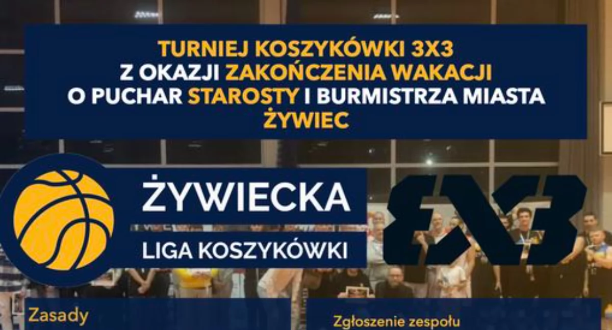 Koszykówka, Turniej Koszykówki Żywcu Wyzwanie Końcówkę - zdjęcie, fotografia