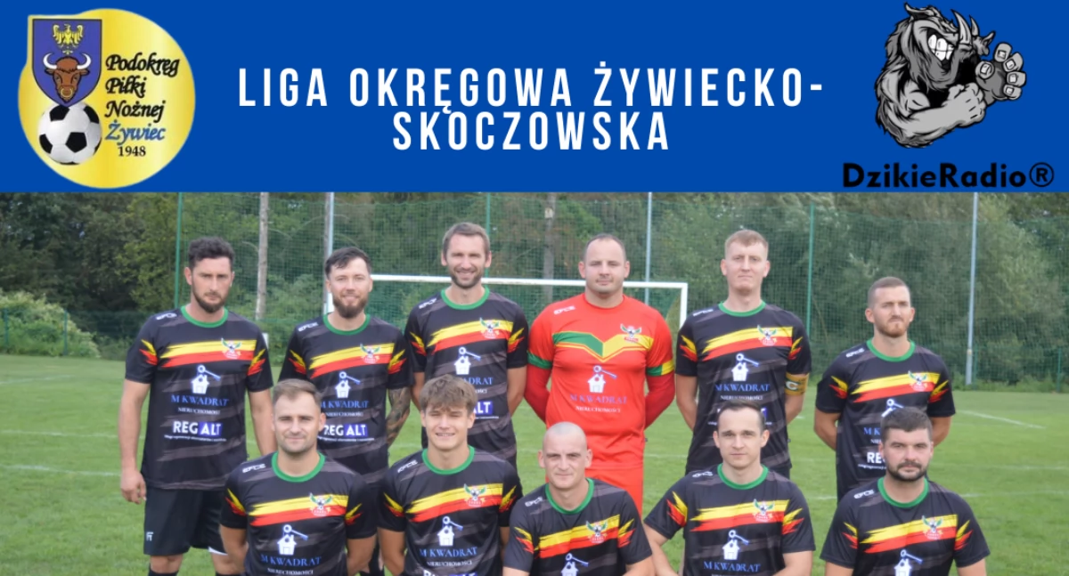 Piłka nożna,  Zacięta Walka Kolejce Okręgowej Żywiecko Skoczowskiej - zdjęcie, fotografia