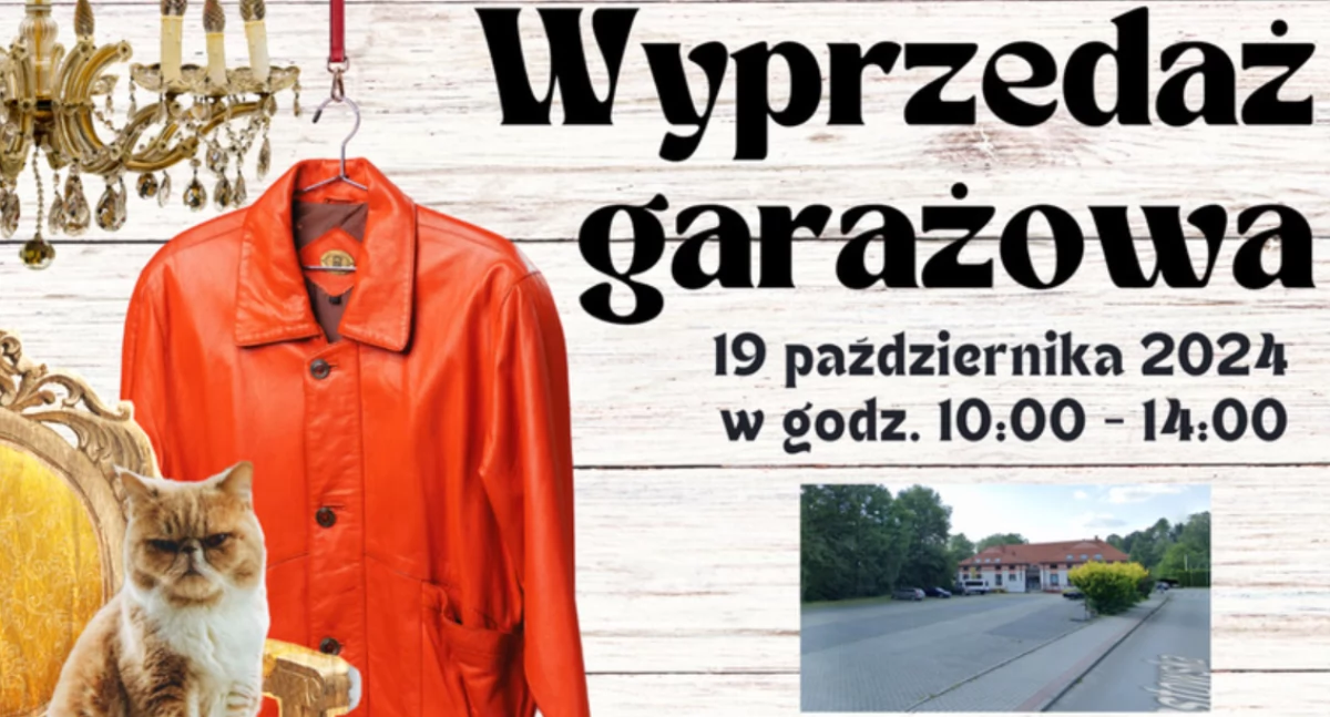 Imprezy cykliczne, **Gminna Wyprzedaż Garażowa Łodygowicach Zaproszenie** - zdjęcie, fotografia