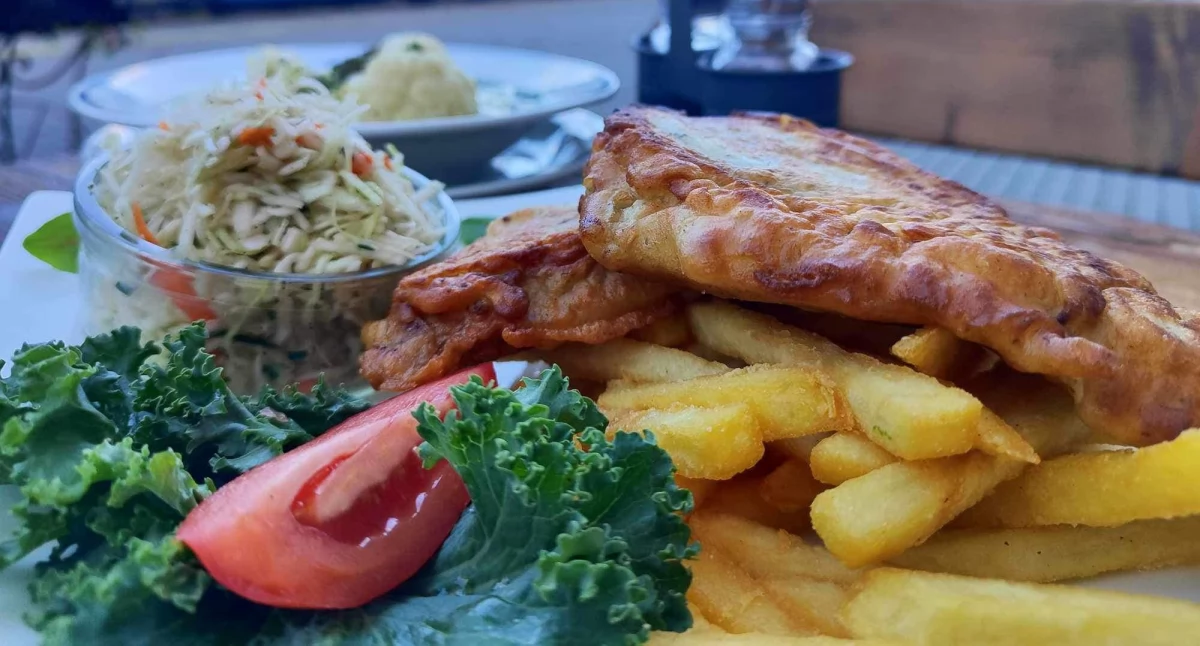 Zdrowie, Restauracja Dworcowa Zestawy wyboru Pierogi kapustą Filet dorsza cieście piwnym Serdecznie zapraszamy! - zdjęcie, fotografia