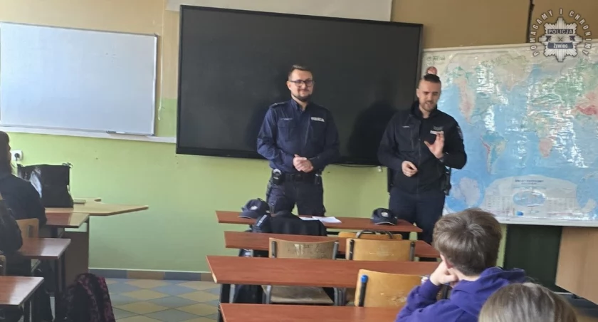 Fot KPP w Żywcu 