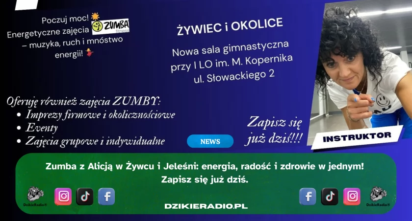 Fot. ZUMBA dla dzieci i dorosłych Żywiec - Alicja Knopek