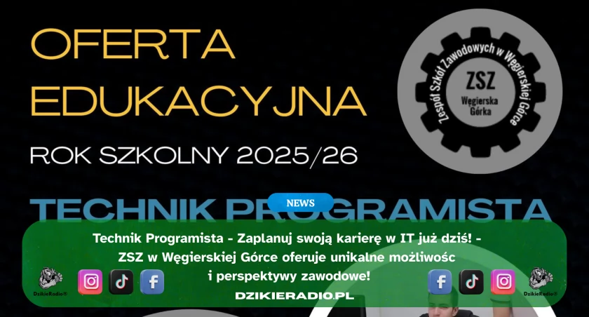 Fot. Zespół Szkół Zawodowych w Węgierskiej Górce 