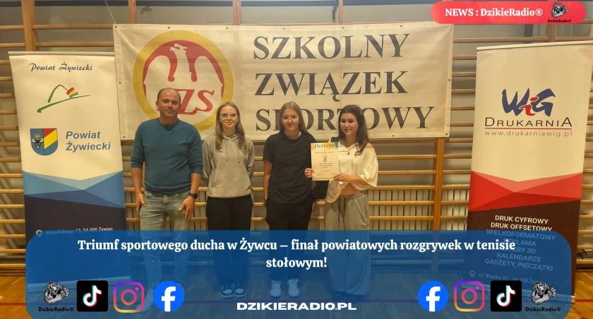 Fot. Powiatowy Szkolny Związek Sportowy w Żywcu