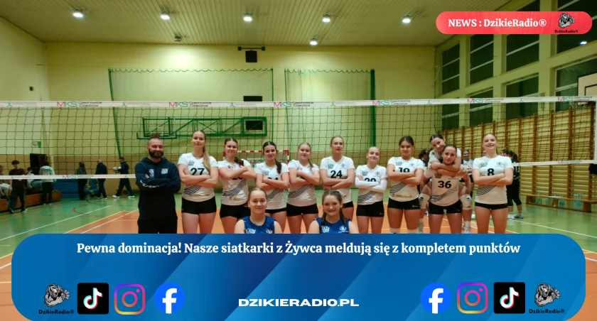 fot. TS Stal Śrubiarnia / SMS Żywiec - piłka siatkowa 