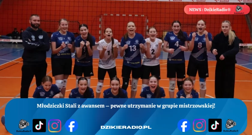 fot. TS Stal Śrubiarnia / SMS Żywiec - piłka siatkowa