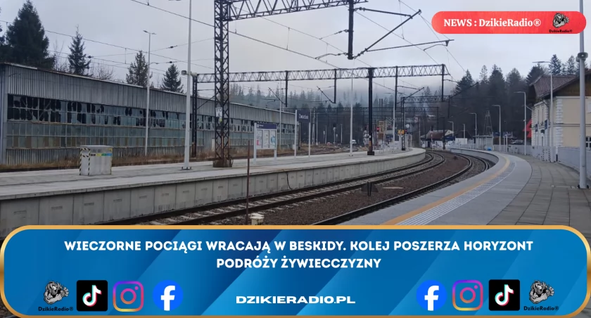 Fot. Kolejowe Beskidy - linia nr 139 Bielsko Biała - Zwardoń