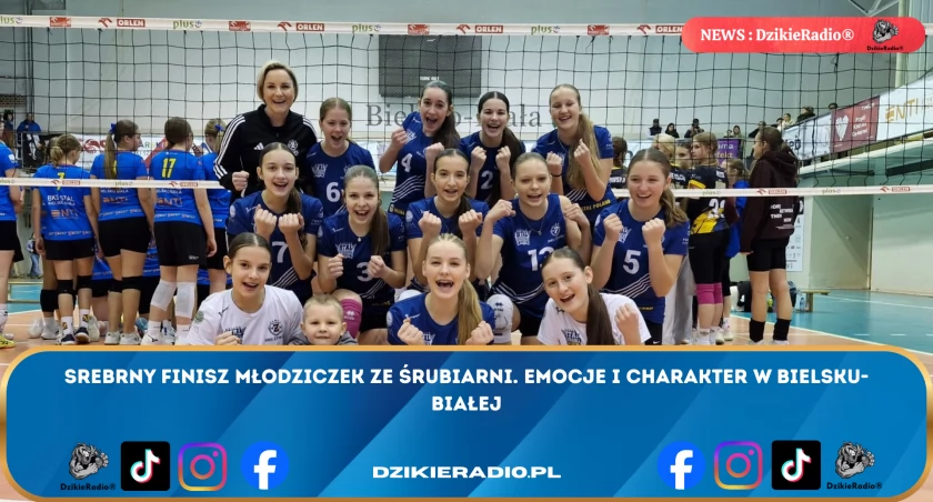 Fot: TS Stal Śrubiarnia / SMS Żywiec - piłka siatkowa 