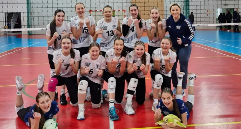 fot. TS Stal Śrubiarnia Żywiec piłka siatkowa