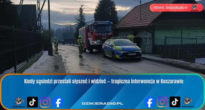 Fot: OSP Koszarawa