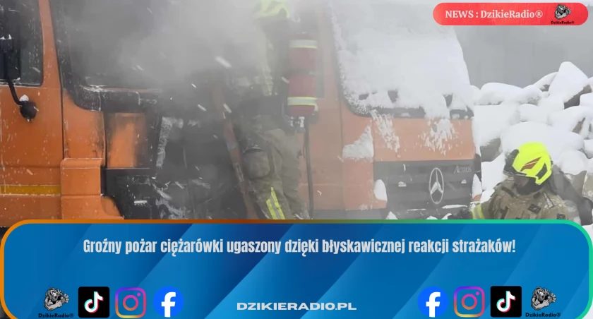 Fot: OSP Węgierska Górka