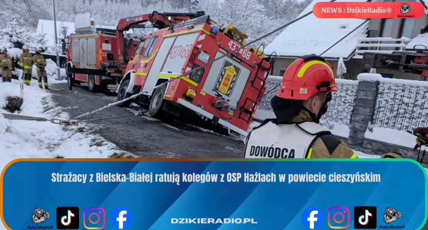 Zdjęcia: kpt. Przemysław Kudrys, st. asp. Dawid Niemiec, KM PSP Bielsko-Biała
