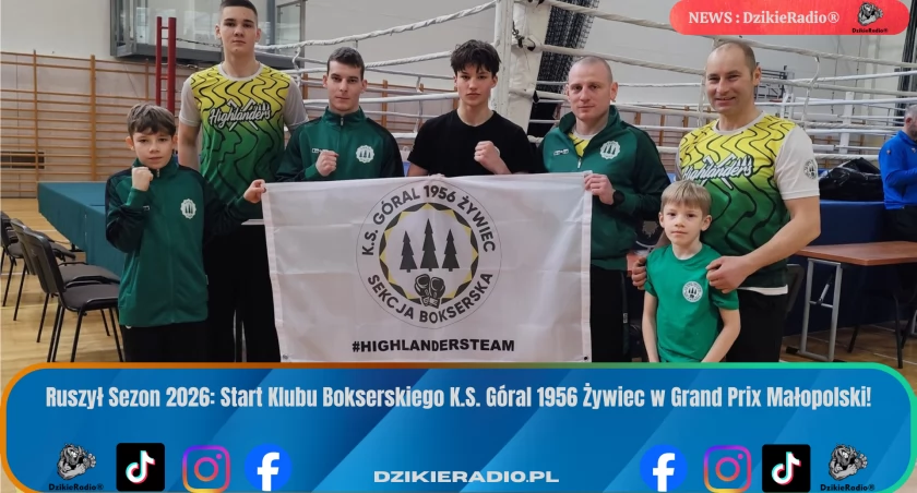 Fot. Post K.S. Góral 1956 Żywiec Sekcja Bokserska