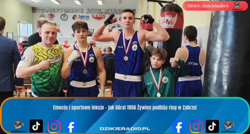 Fot: Post K.S. Góral 1956 Żywiec Sekcja Bokserska