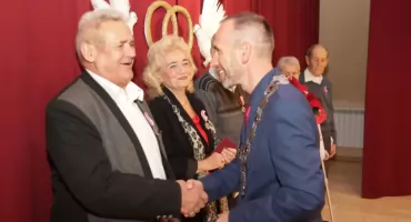 Złote Gody w gminie Łodygowice- uroczystość pełna wzruszeń 