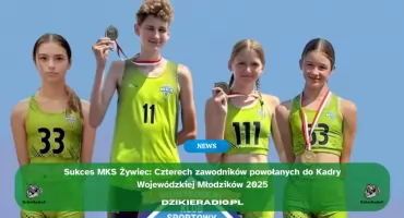 Czterech młodzików z MKS Żywiec powołanych do Kadry Wojewódzkiej. Przed nami gorący lipiec pełen startów