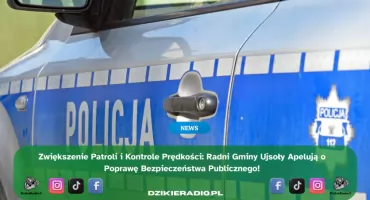 Radni gminy Ujsoły apelują o wzmożone patrole – odpowiedź na rosnące problemy z porządkiem publicznym