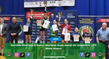Podsumowanie sezonu 2024/2025: Osiem medali Mistrzostw Polski dla zawodników LITS Meble Anders