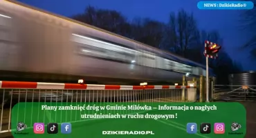 Milówka: Czasowe zamknięcia przejazdów kolejowych z powodu prac torowych