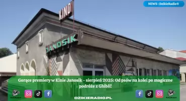 Nowe premiery sierpniowe w Kinie Janosik: Family-friendly animacja, wzruszający dramat i kultowe anime!