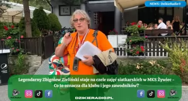 MKS Żywiec z nowym trenerem – Zbigniew Zieliński dołącza do sztabu szkoleniowego!