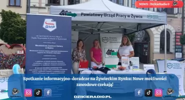 Powiatowy Urząd Pracy w Żywcu oraz Młodzieżowe Centrum Kariery OHP zapraszają na wyjątkowe wydarzenie w plenerze! 