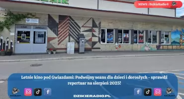 Letni seans filmowy pod gwiazdami w Janosiku: przygody dla dzieci i emocje dla dorosłych - sprawdź repertuar!