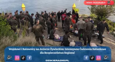 Wodne manewry szkoleniowe na Jeziorze Żywieckim: Wojsko i ratownicy ćwiczyli na wodzie!