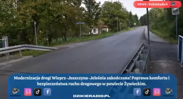 Nowa jakość na drodze powiatowej w Wieprzu