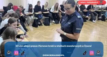 Młodzi adepci prawa: pierwsze spotkanie z mundurem