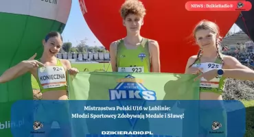 Srebrny i brawurowy debiut - Mistrzostwa Polski U16 w Lublinie.