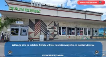 Zakończenie lata w Kinie Janosik: pełen magii i emocji. Przegląd wydarzeń dla dzieci i dorosłych w ostatnich dniach sezonu Letniego. Premiery, spotkania z artystami i wiele więcej!
