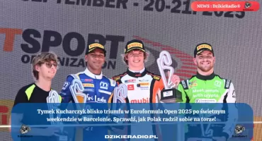 Kucharczyk zbliża się do tytułu po zawodach w Barcelonie