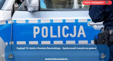 Zaginiony 79-latek odnaleziony dzięki akcji mieszkańców i policji w powiecie żywieckim