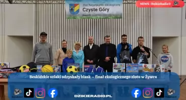 Młodzi w górach sprzątają i odkrywają piękno Beskidów
