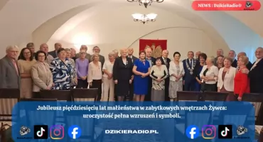 Złote Gody w Żywcu – pół wieku wspólnej drogi