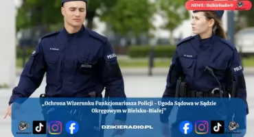 Sądowy finał sprawy o naruszenie wizerunku policjanta z Bielska-Białej
