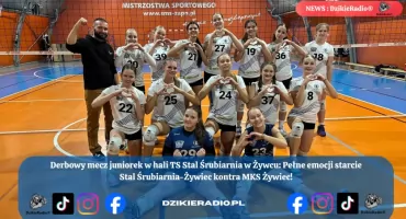  Starcie siatkarek w hali TS Stal Śrubiarnia w Żywcu - pełne emocji i niespodziewanych zwrotów akcji!