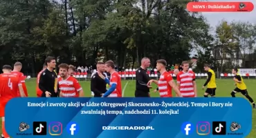 Tempo Puńców i Bory na czele! Emocje  w Lidze Okręgowej Skoczowsko-Żywieckiej. Zapowiedź 11. kolejki i napięta walka o dominację na szczycie. 