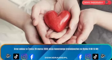 Oddaj krew w Żywcu 20 marca – podaruj życie potrzebującym!