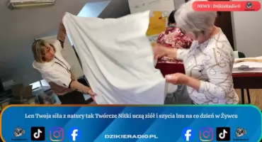Twórcze Nitki promują życie w zgodzie z naturą i moc lnu