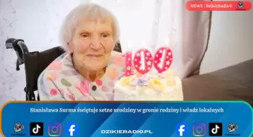 Stanisława Surma świętuje setne urodziny w gronie rodziny i władz lokalnych