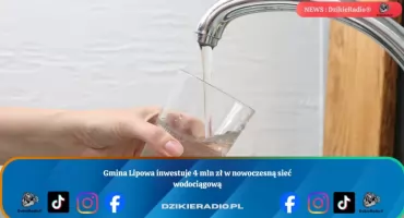 Gmina Lipowa inwestuje 4 mln zł w nowoczesną sieć wodociągową