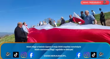 Dzień Flagi w Gminie Lipowa 2026 Integracja i patriotyzm na świeżym powietrzu.