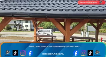 Kocoń z nową zieloną przestrzenią sprzyjającą zdrowiu i nauce